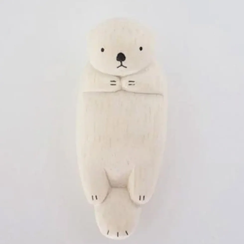 Pole Pole Wooden Animal Sea Otter