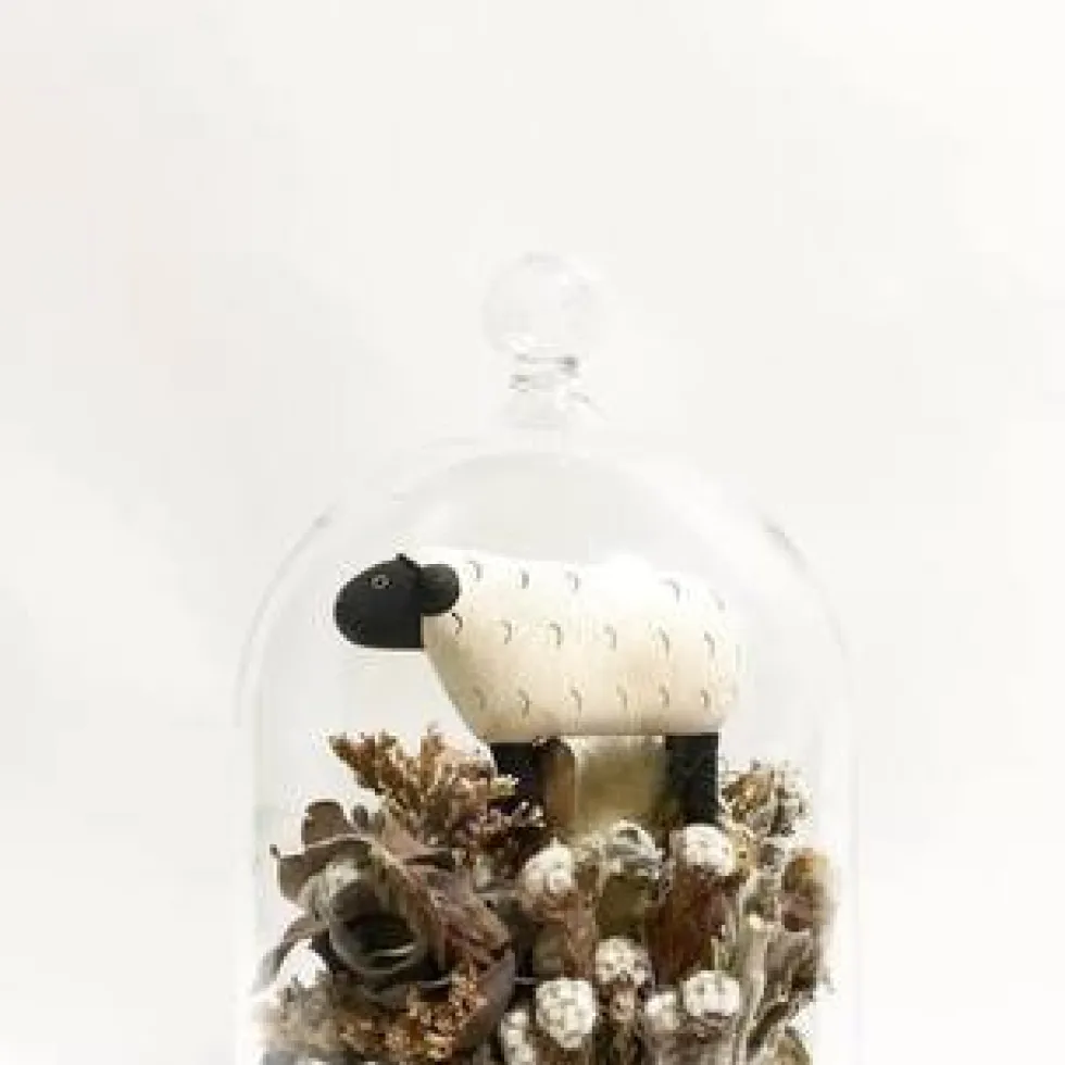 Pole Pole Wooden Animal Sheep
