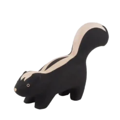 Pole Pole Wooden Animal Skunk