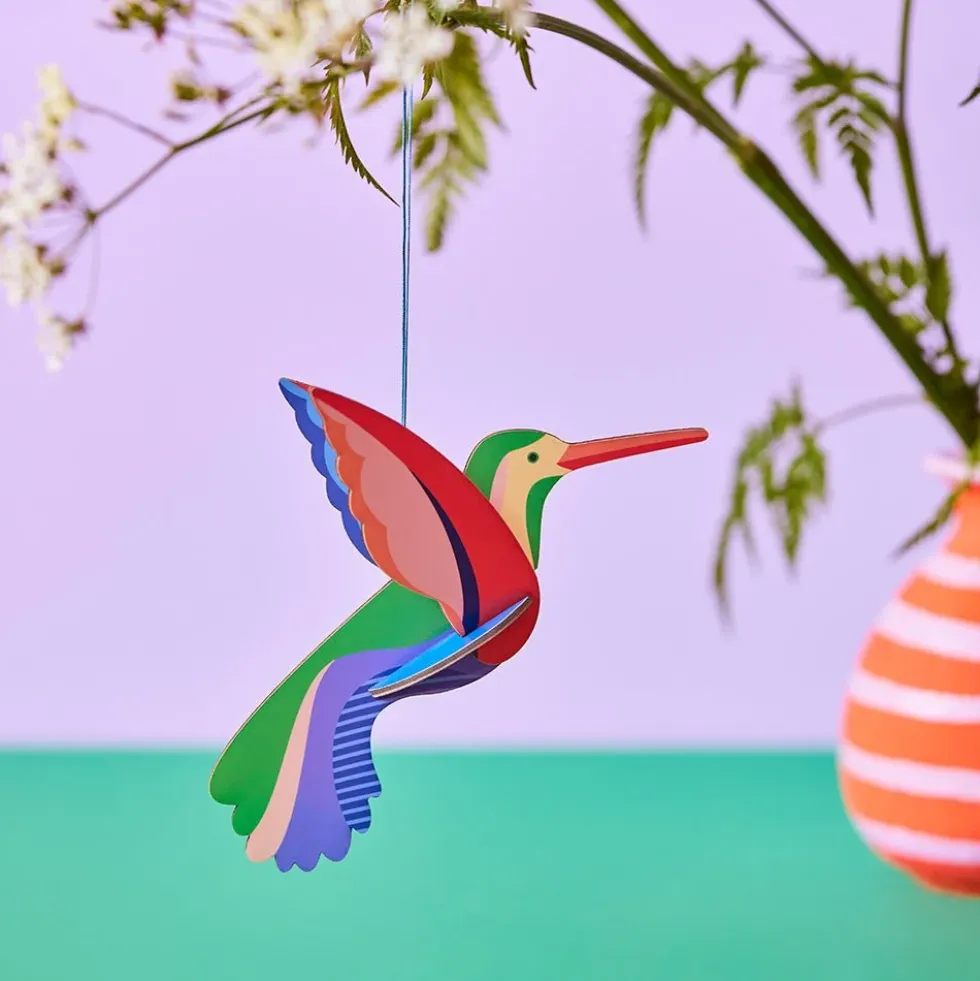 Pop Out Cards Hummingbird