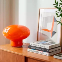 Pop Ovalie XXL Table Lamp - Orange