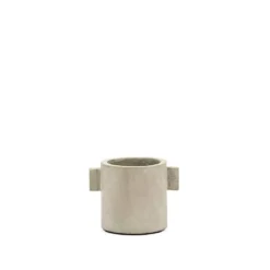 Pot Concrete Rond Naturel S 13x13