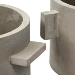 Pot Concrete Rond Naturel XL 25x25