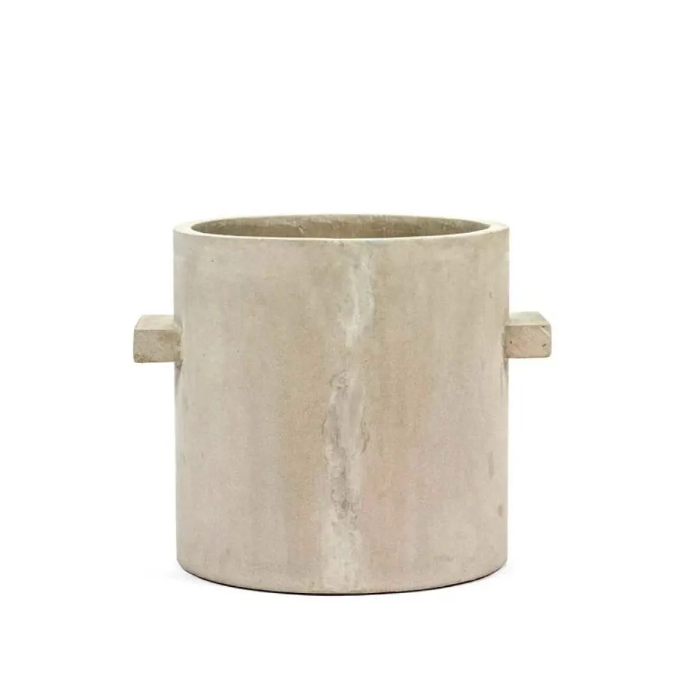 Pot Concrete Rond Naturel XXL 27x27