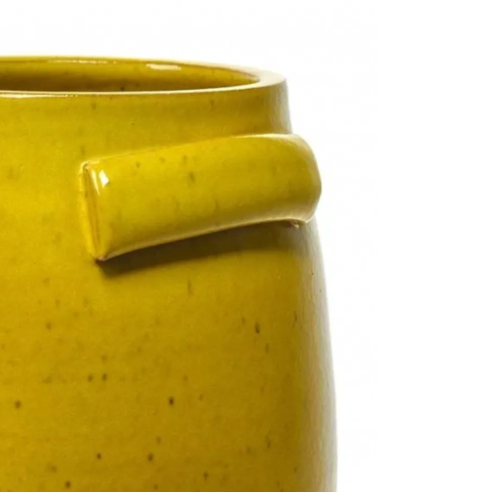 Pot Tabor L D30xH28 Yellow