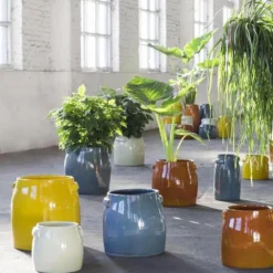Pot Tabor XL D35xH33 Yellow