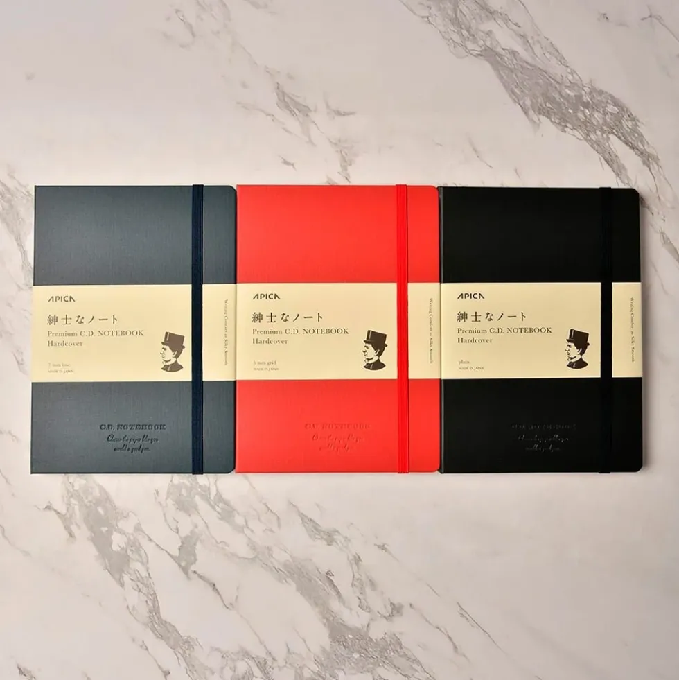 Premium CD Hard Cover Notebook A5 Grid