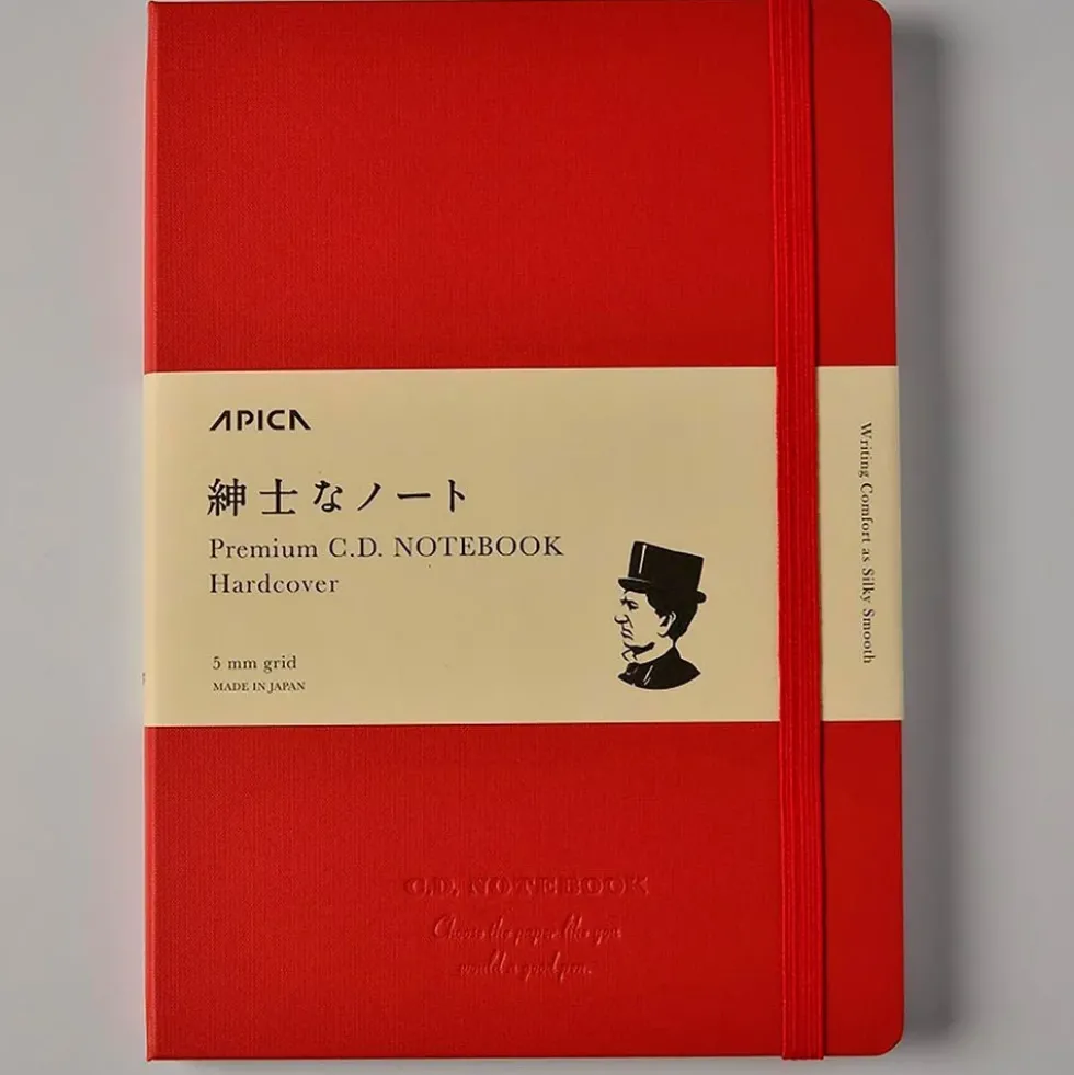 Premium CD Hard Cover Notebook A5 Grid