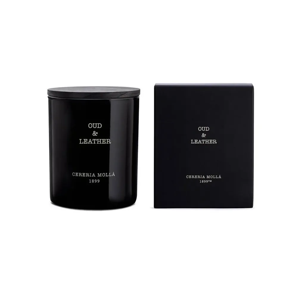 Premium Oud & Leather Candle 230g