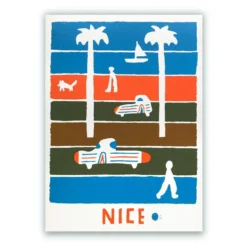 Promenade des Anglais 2025 Lithographic Print
