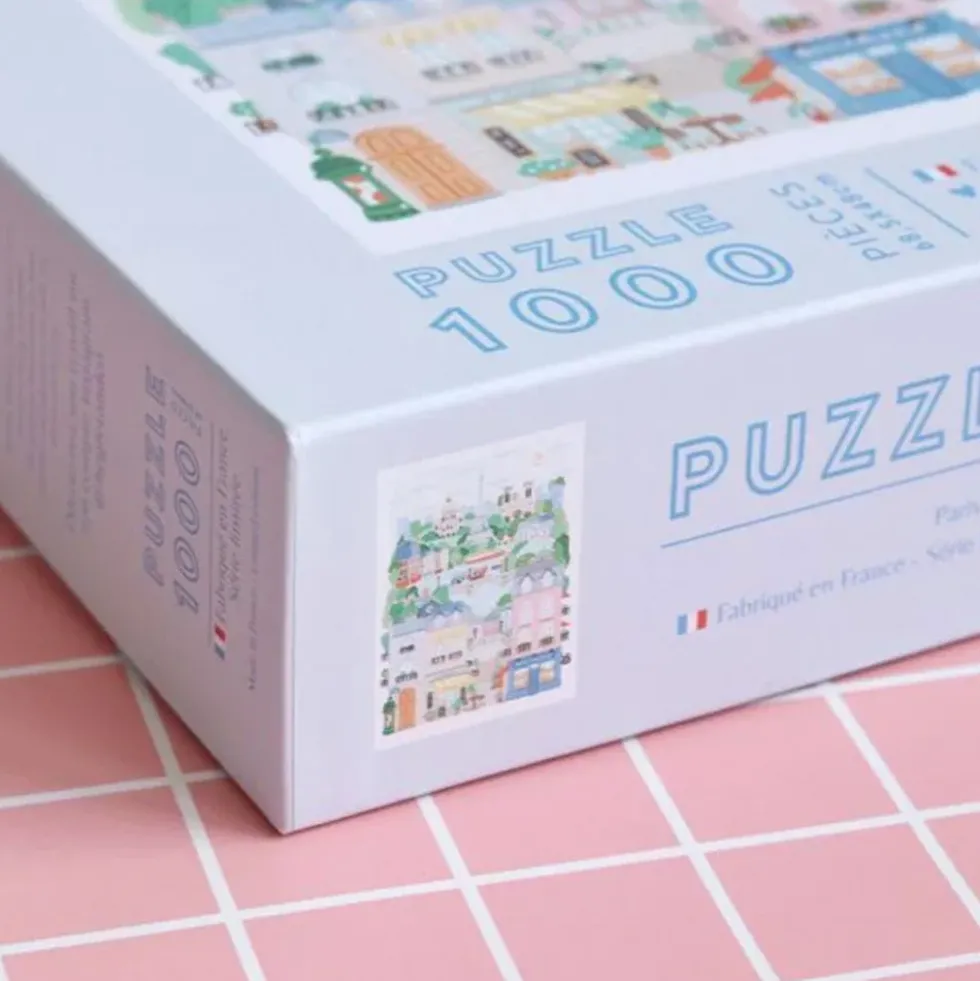 Puzzle Paris por Hoglet&Co - 1000 Pieces