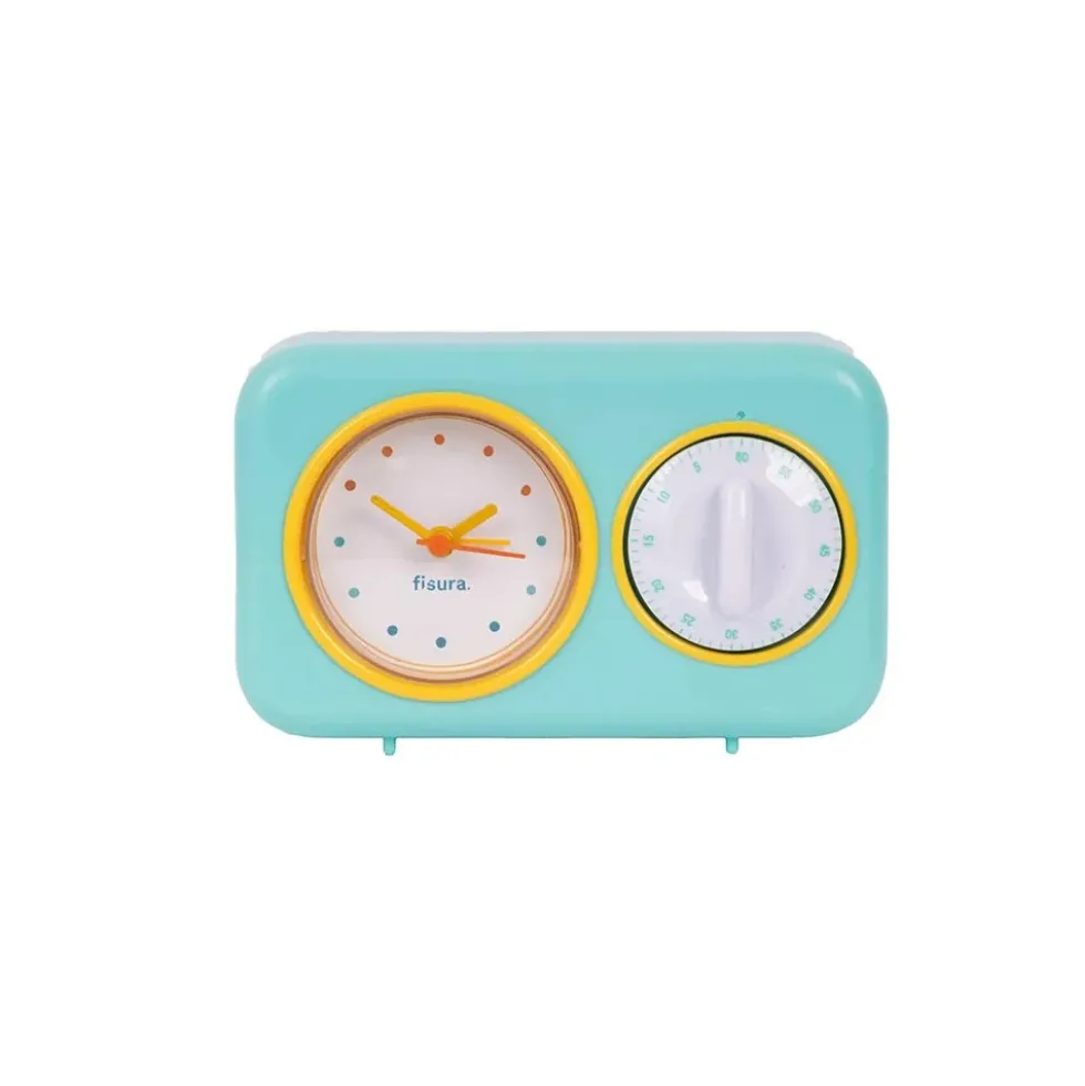 Retro Kitchen Timer - Green