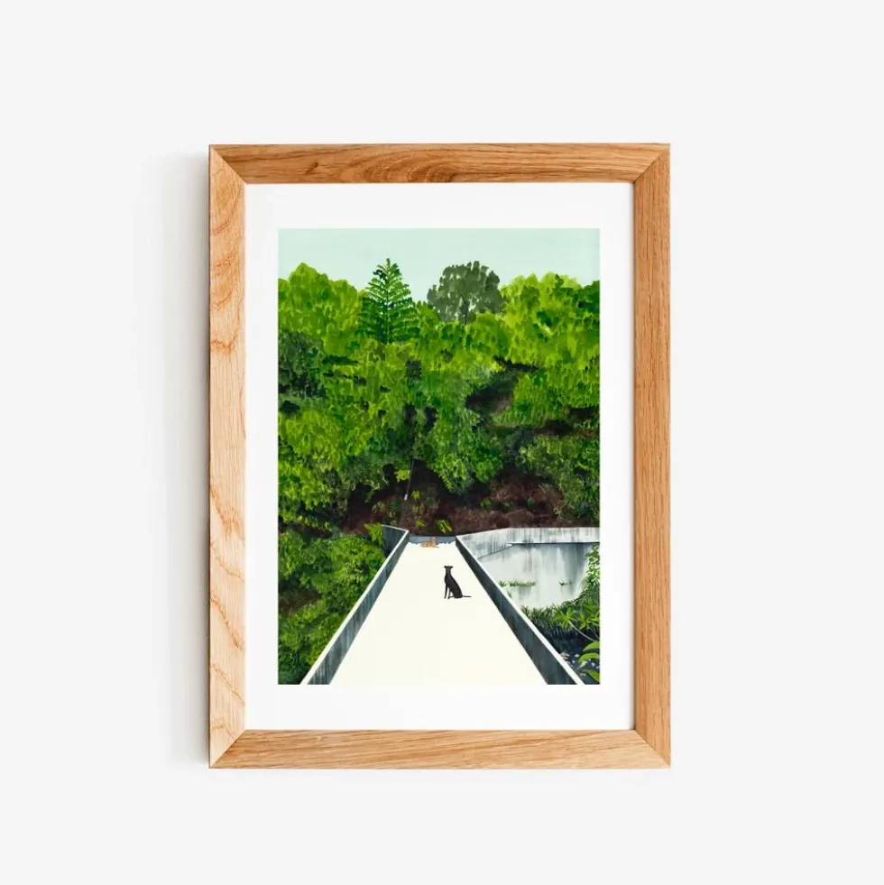 River Guards Giclée Print A5