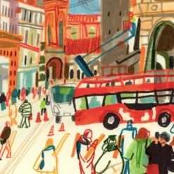 Rizzoli Street Bologna Giclée Print