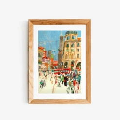 Rizzoli Street Bologna Giclée Print