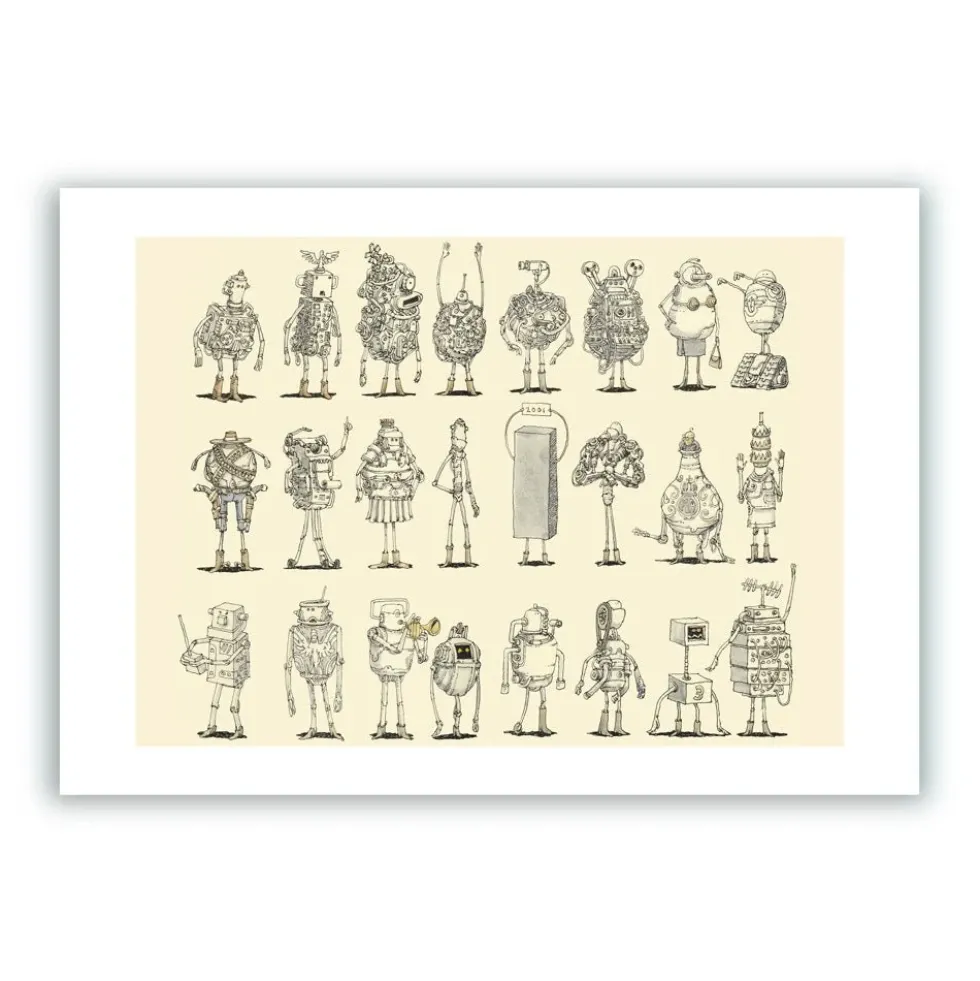 Robotics Giclée Print A4