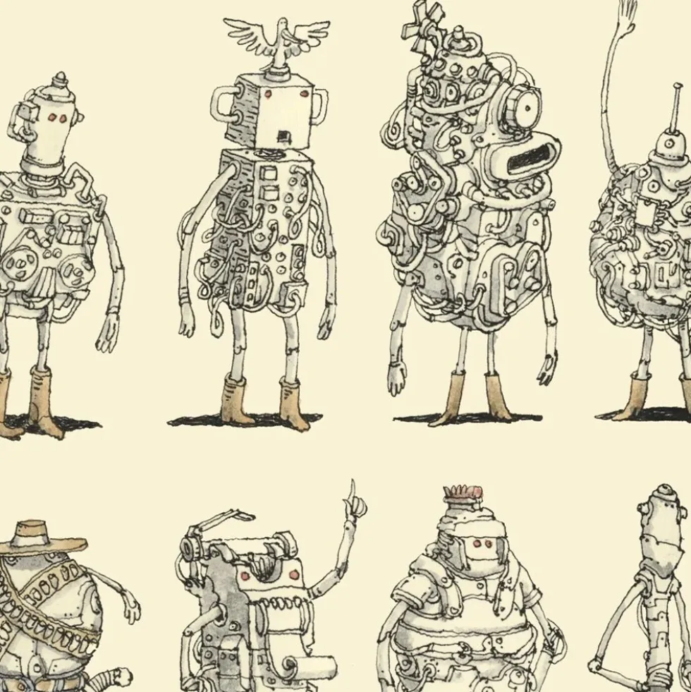 Robotics Giclée Print A4