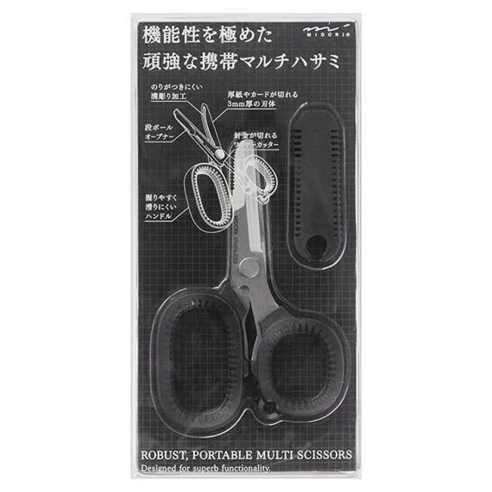 Robust Portable Multi Scissors Black