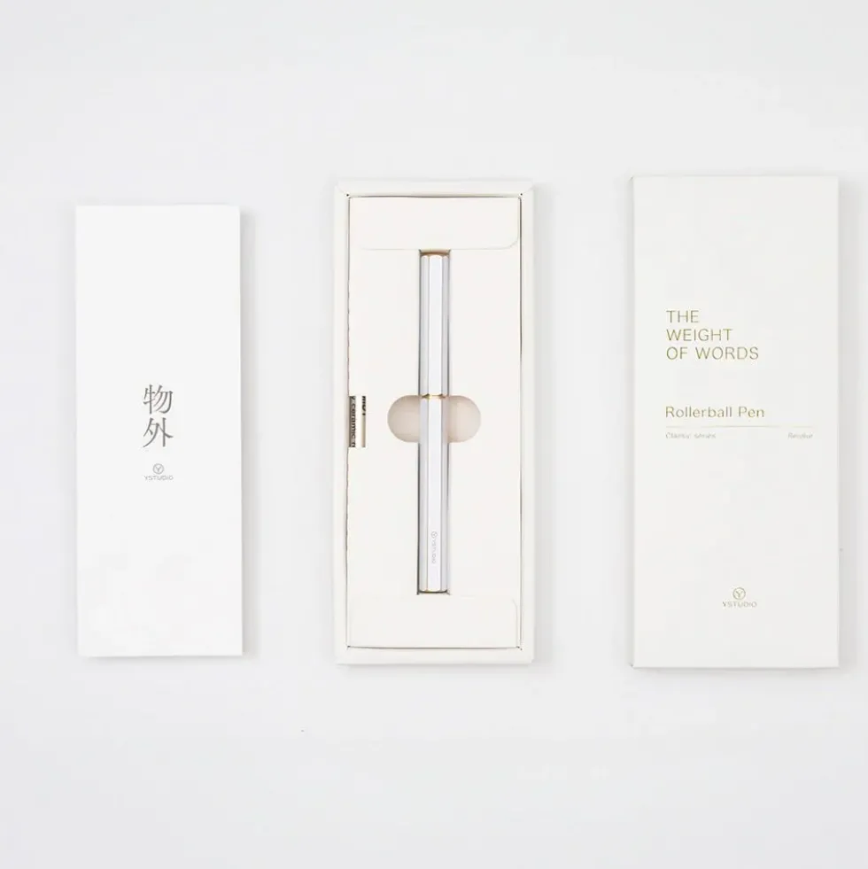 Rollerball Pen Revolve - Classic White
