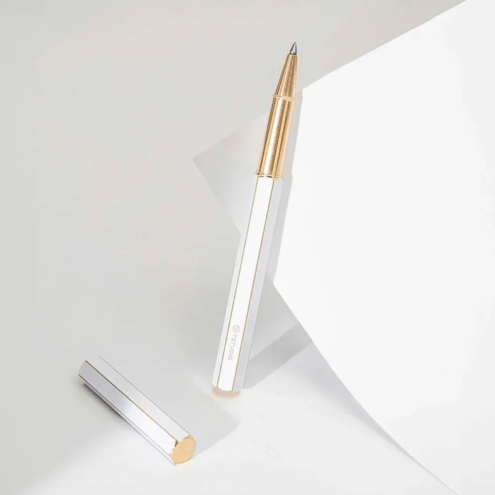 Rollerball Pen Revolve - Classic White