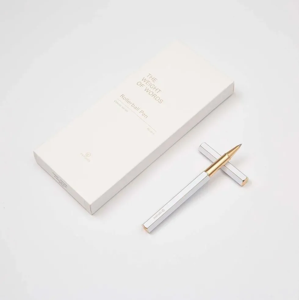 Rollerball Pen Revolve - Classic White