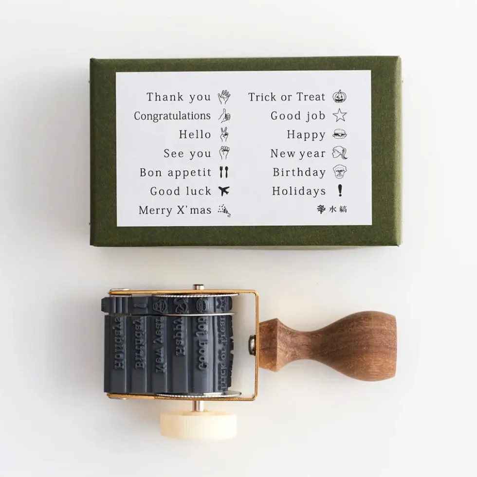 Rotary Message Stamp English