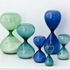 Sandglass L Slim 15min Blue