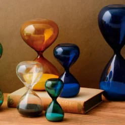 Sandglass L Slim 15min Blue