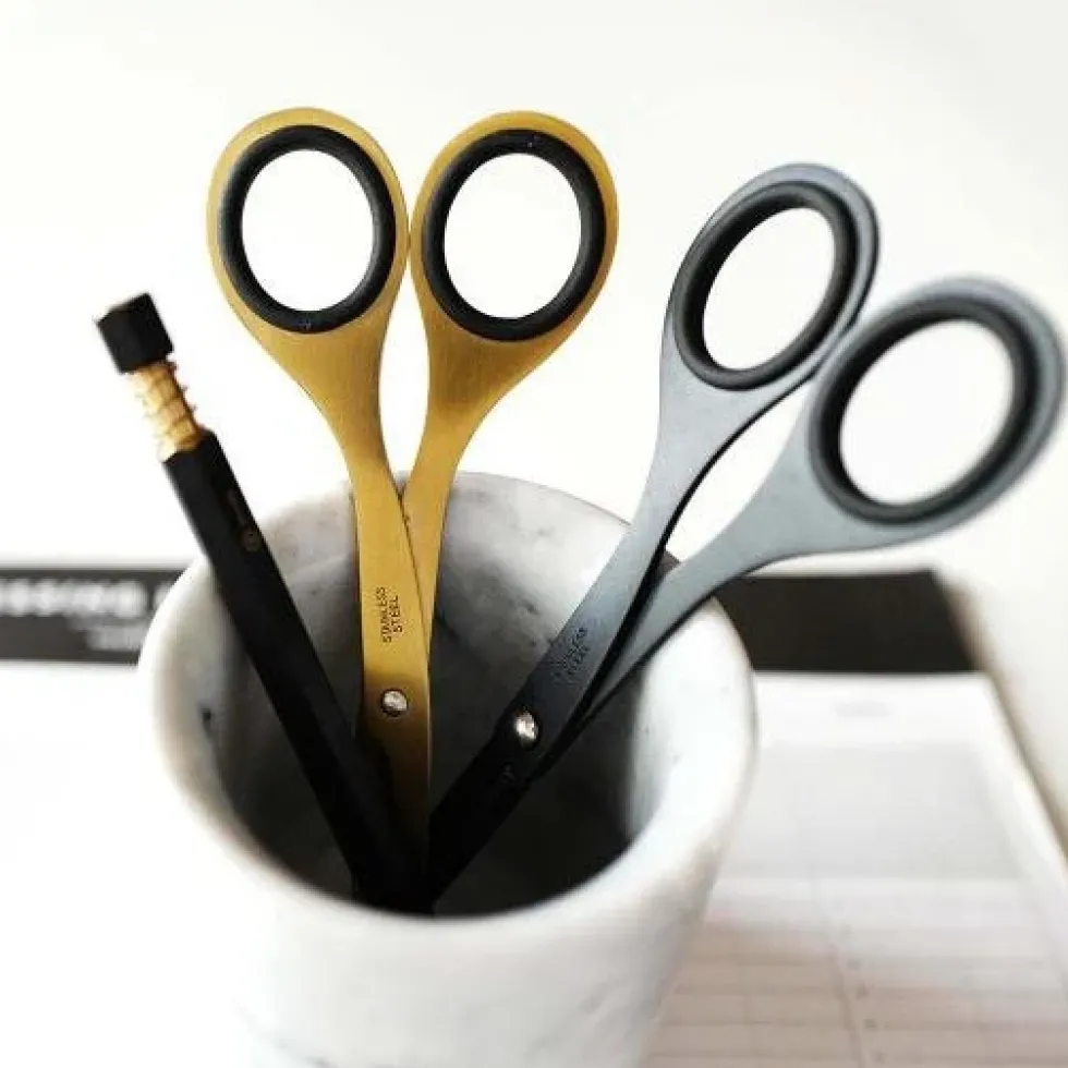 Scissors 6.5" Gold