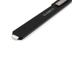 Slendy+ Thin Steel Eraser Holder Black
