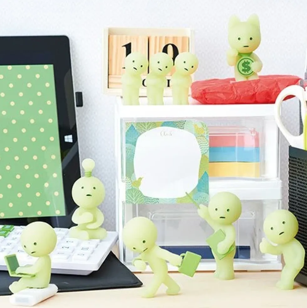 Smiski Glow in the Dark At Work Series
