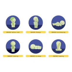 Smiski Glow in the Dark Bed Series