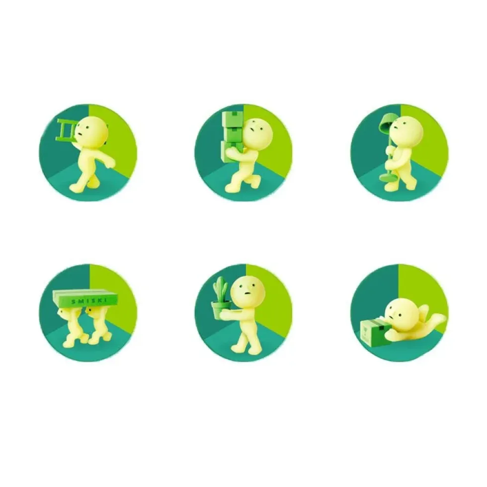 Smiski Glow in the Dark Series Moving