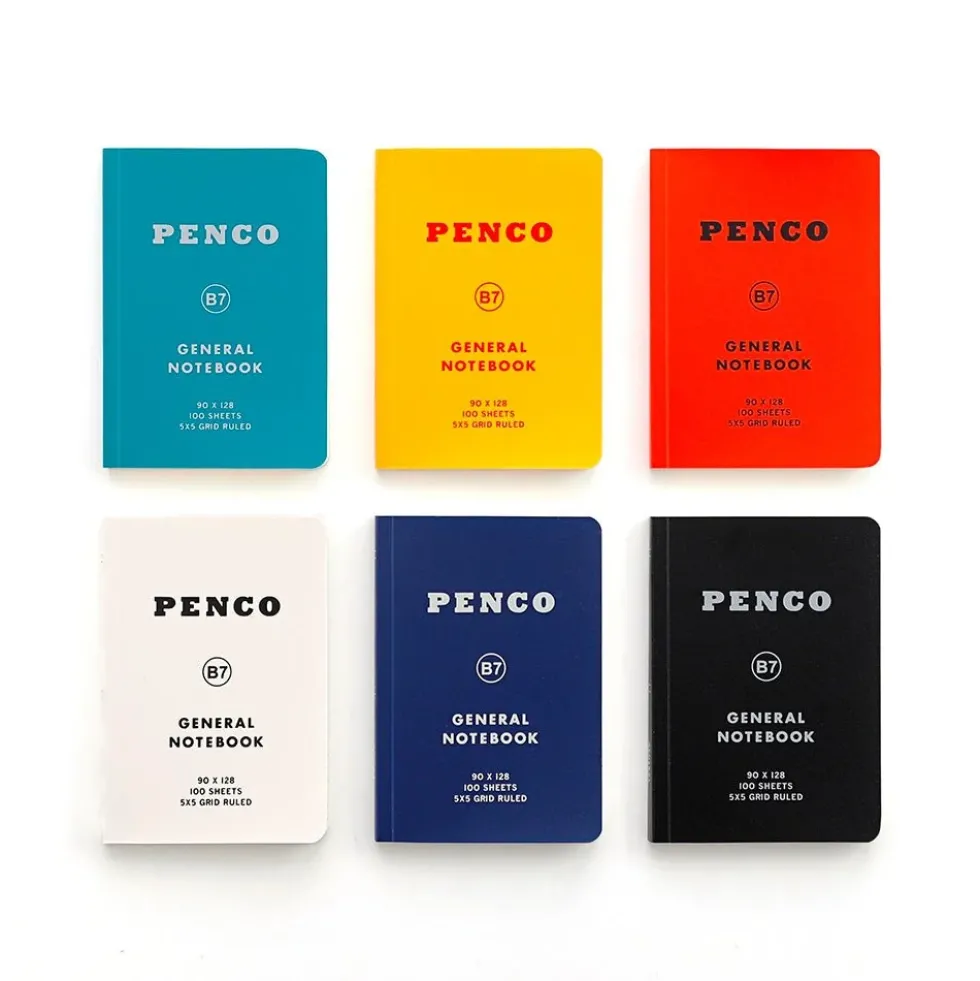 Soft PP Notebook B7 Yellow