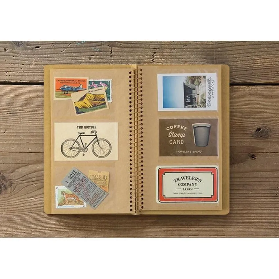 Spiral Ring Notebook A5 Slim Card File