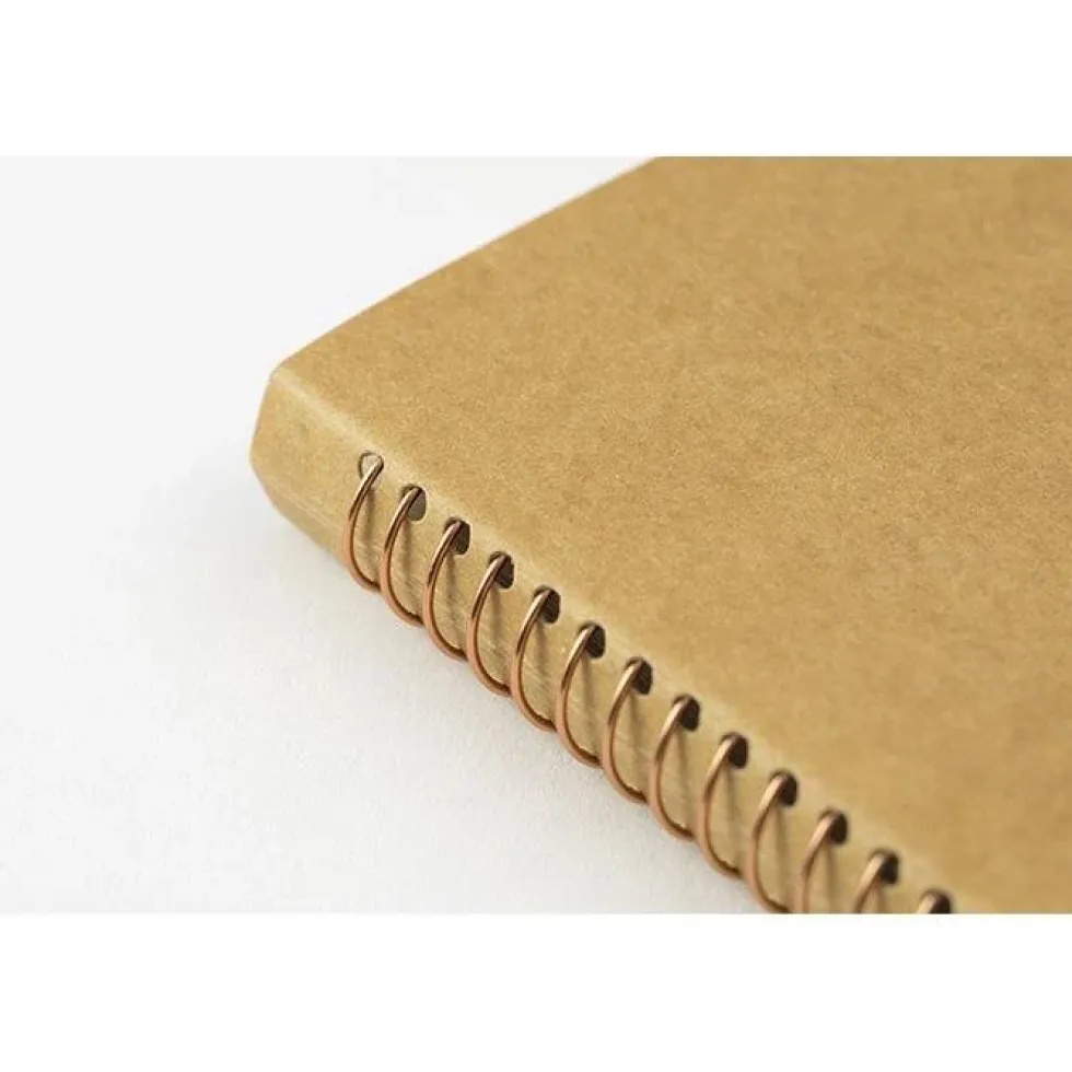 Spiral Ring Notebook A5 Slim DW Kraft