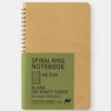 Spiral Ring Notebook A6 Slim DW Kraft Paper