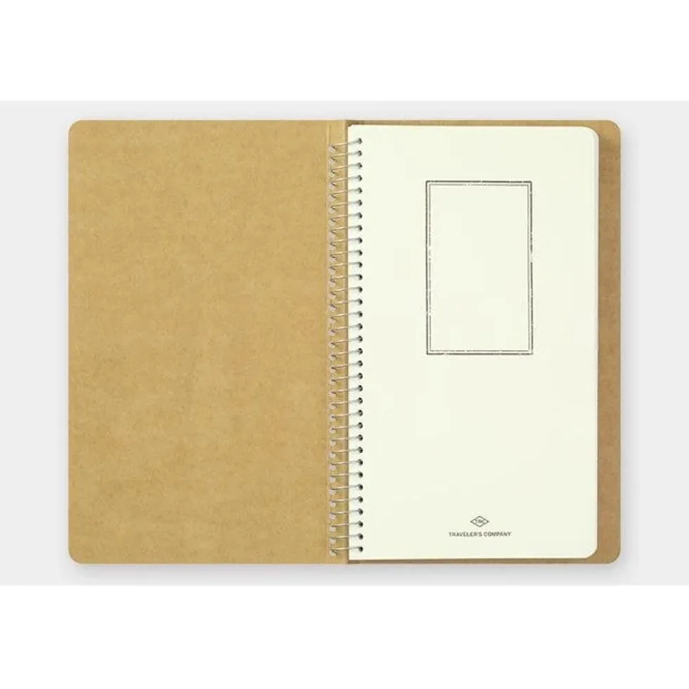 Spiral Ring Notebook A5 Slim MD White