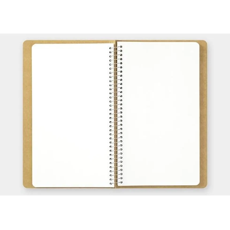 Spiral Ring Notebook A5 Slim MD White