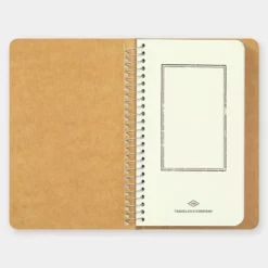 Spiral Ring Notebook A6 Slim MD White