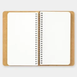 Spiral Ring Notebook A6 Slim MD White