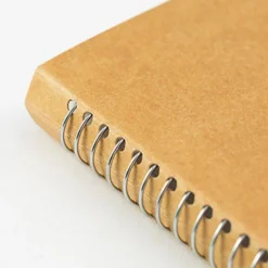 Spiral Ring Notebook A6 Slim MD White