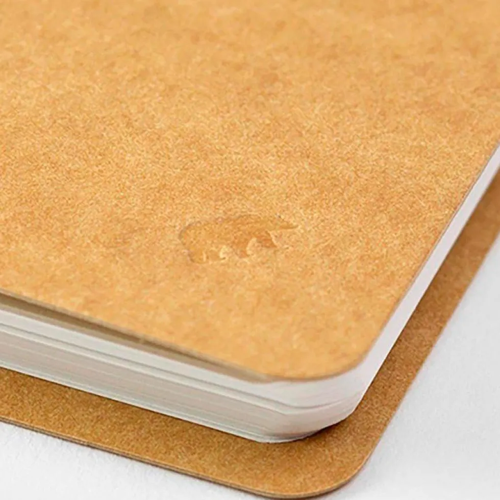 Spiral Ring Notebook A6 Slim MD White