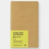 Spiral Ring Notebook A5 Slim Paper Pocket