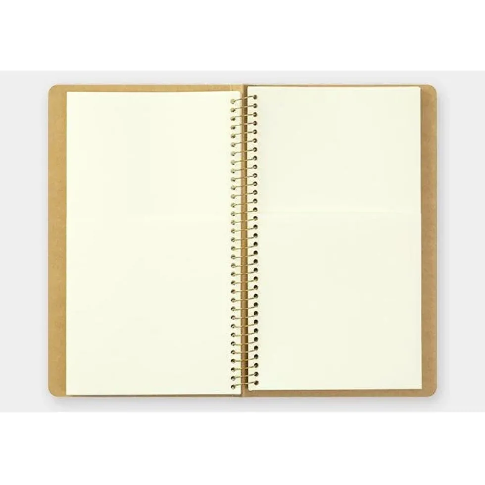 Spiral Ring Notebook A5 Slim Paper Pocket