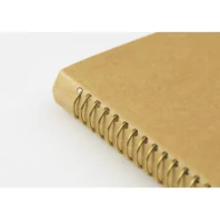 Spiral Ring Notebook A5 Slim Paper Pocket
