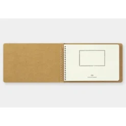Spiral Ring Notebook B6 DW Kraft