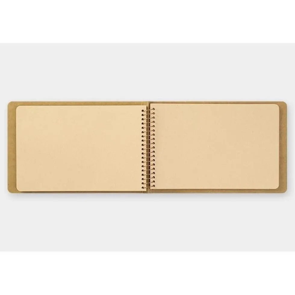 Spiral Ring Notebook B6 DW Kraft