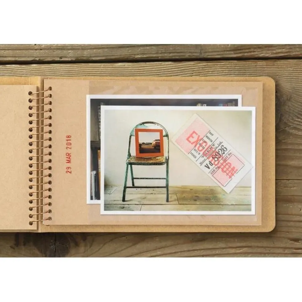 Spiral Ring Notebook B6 Photo File