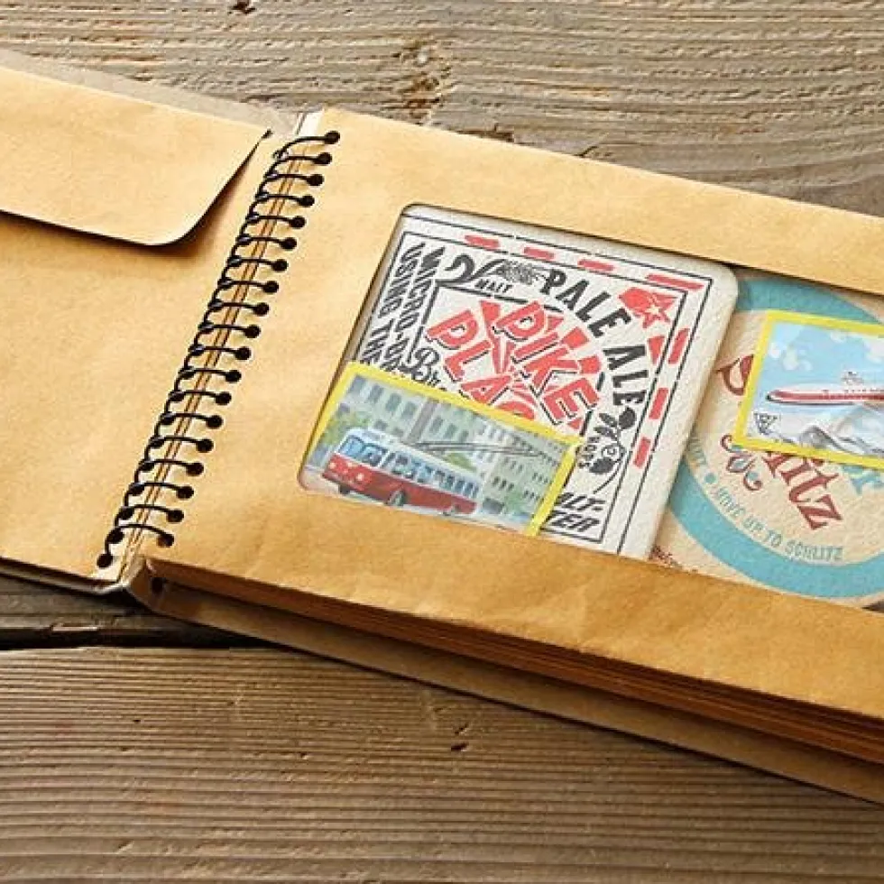 Spiral Ring Notebook B6 Window Envelope